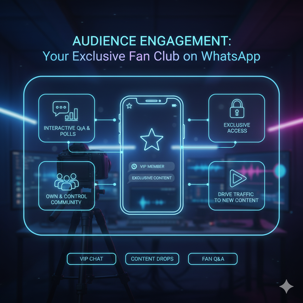 Your Exclusive Fan Club on WhatsApp